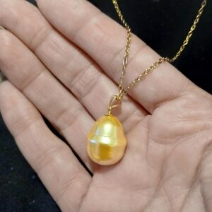 Golden Huge Pearl